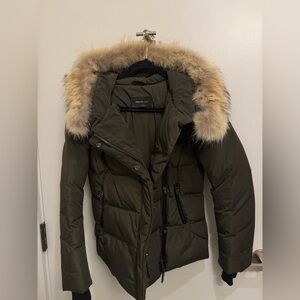 Mackage Coat dark green size XS